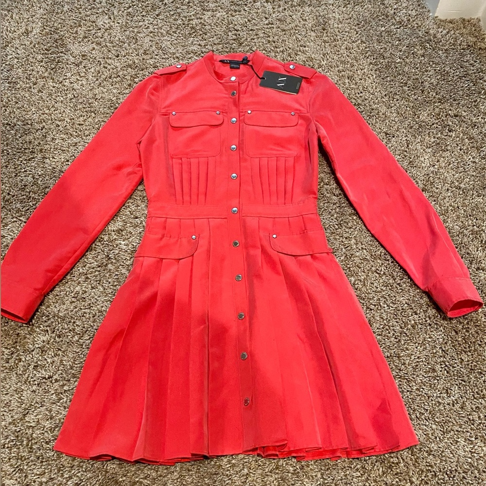 Armani Exchange long sleeve Dress